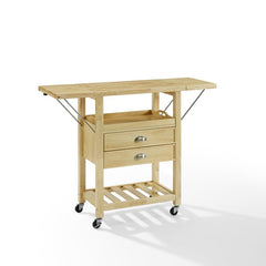 Crosley Bristol 45 Inch Double Drop Leaf Kitchen Cart - CF3023