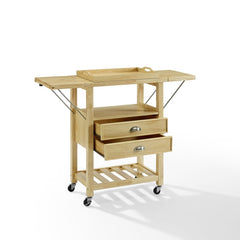 Crosley Bristol 45 Inch Double Drop Leaf Kitchen Cart - CF3023