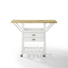 Crosley Bristol 45 Inch Double Drop Leaf Kitchen Cart - CF3023