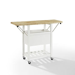 Crosley Bristol 45 Inch Double Drop Leaf Kitchen Cart - CF3023