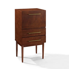 Crosley Everett 24.50 Inch Spirit Cabinet Mahogany - CF4006-MA