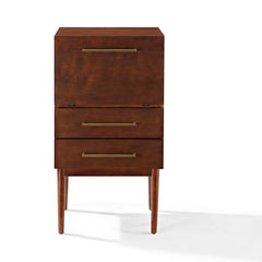 Crosley Everett 24.50 Inch Spirit Cabinet Mahogany - CF4006-MA