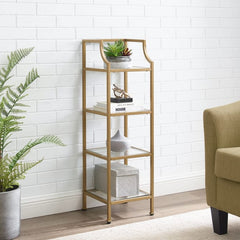 Crosley Aimee 12.50 Inch Short Etagere - CF6100-GL