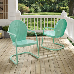 Crosley Griffith 22 Inch Outdoor Metal Armchair - CO1001A