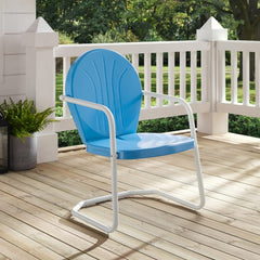 Crosley Griffith 22 Inch Outdoor Metal Armchair - CO1001A