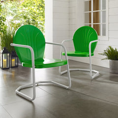 Crosley Griffith 22 Inch Outdoor Metal Armchair - CO1001A