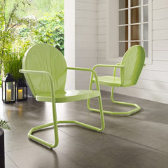 Crosley Griffith 22 Inch Outdoor Metal Armchair - CO1001A