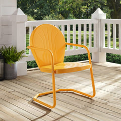 Crosley Griffith 22 Inch Outdoor Metal Armchair - CO1001A
