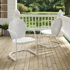 Crosley Griffith 22 Inch Outdoor Metal Armchair - CO1001A
