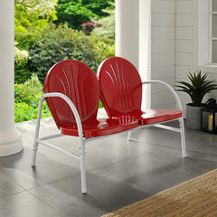 Crosley Griffith Outdoor Metal Loveseat - CO1002A