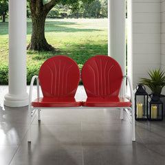 Crosley Griffith Outdoor Metal Loveseat - CO1002A