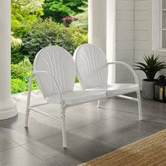 Crosley Griffith Outdoor Metal Loveseat - CO1002A
