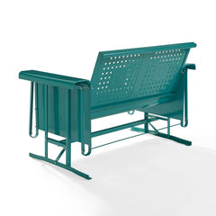 Crosley Bates 48 3/4 Inch Outdoor Metal Loveseat Glider - CO1024
