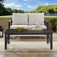 Crosley Kaplan Outdoor Metal Coffee Table - CO6207