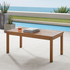 Crosley Ridley Outdoor Metal Coffee Table Brown - CO6243-BR