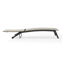 Crosley Weaver Outdoor Sling Chaise Lounge Light-Gray - CO6310MB-LG