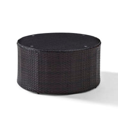 Crosley Catalina 32 Inch Outdoor Wicker Round Coffee Table - CO7121