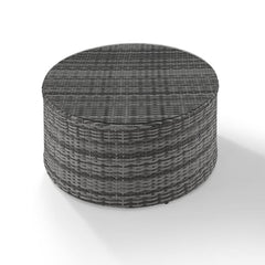 Crosley Catalina 32 Inch Outdoor Wicker Round Coffee Table - CO7121