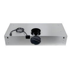Cosmo 30" Under Cabinet Range Hood with Ducted / Ductless Convertible Duct, Slim Kitchen Stove Vent with, 3 Speed Exhaust Fan, Reusable Filter and LED Lights in Stainless Steel - COS-5MU30