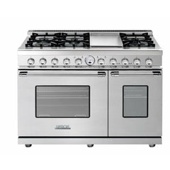 Superiore Range DECO 48" Classic Stainless steel, Chrome - RD482SCS_C_