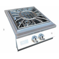 KOKOMO Professional Built-in Power Burner with Led Lights and Removable Grate for Wok - KO-PRO-PB