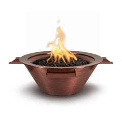 The Outdoor Plus CAZO COPPER 4-WAY FIRE & WATER BOWL - OPT-4W