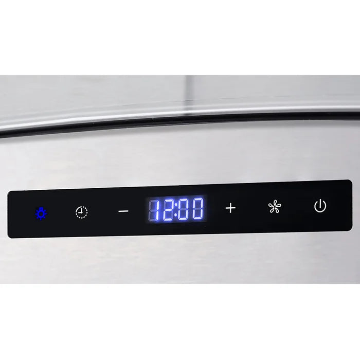 Cosmo 30" 380 Cubic Feet Per Minute CFM Convertible Wall Mount Range Hood in Stainless Steel with Charcoal Filter and Light Included - COS-668WRCS75-DL