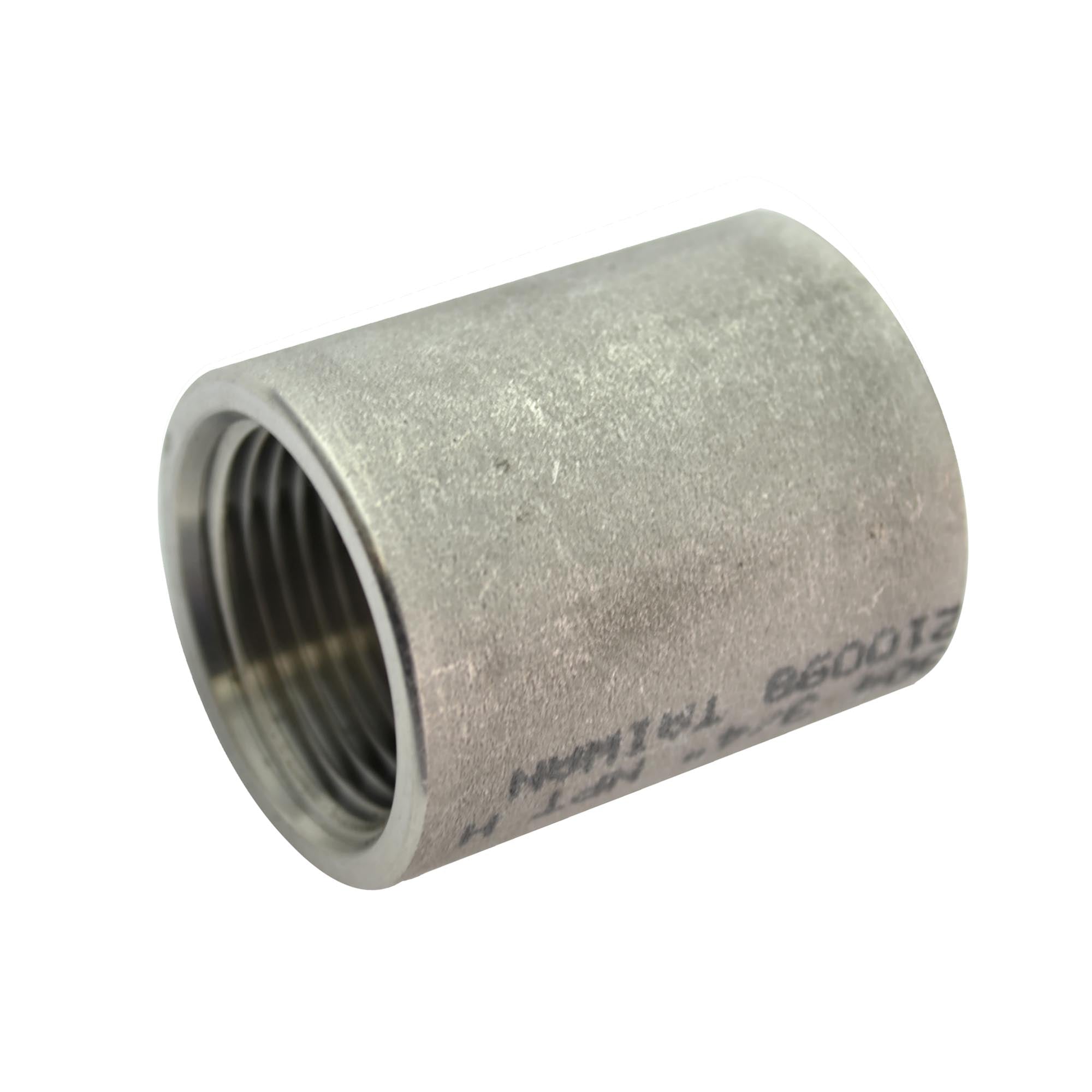 The Outdoor Plus 3/4” COUPLING – STAINLESS STEEL FITTING - OPT-SSNC34