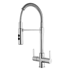 LaToscana 19 3/4 Inch Kitchen Faucet With Spout Rotates - DA-490