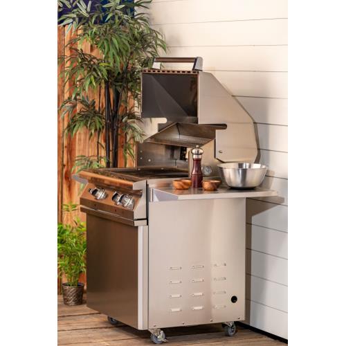 PGS Grills - Legacy - 51 Inch Big Sur Gourmet Stainless Steel Grill Head with Infrared Rotisserie Burner - S48R