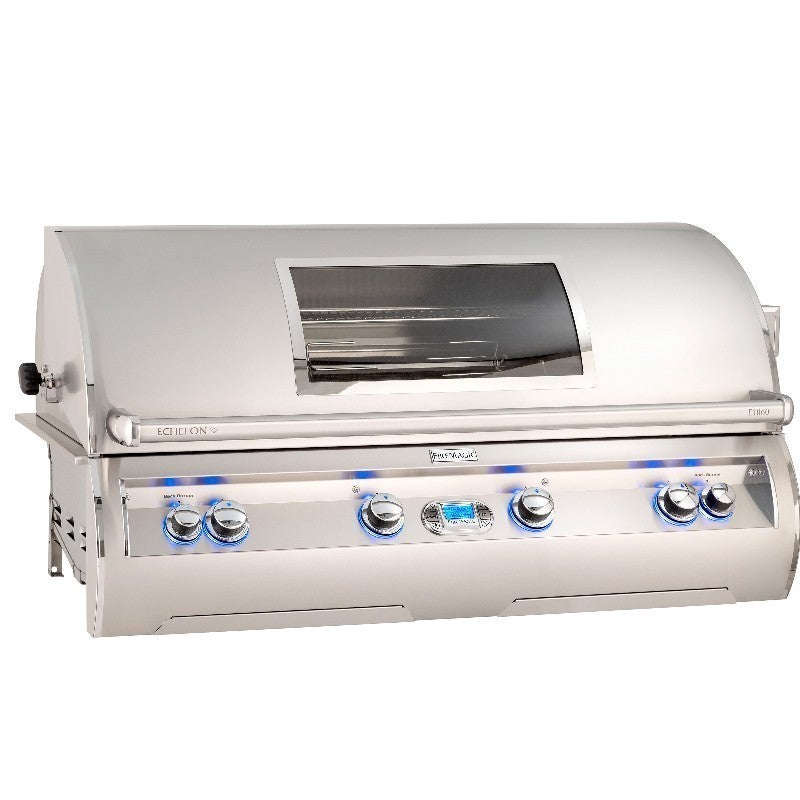Fire Magic Grills Echelon Diamond 50 Inch Built-In Grill with Digital Thermometer and View Window - E1060I-81-W