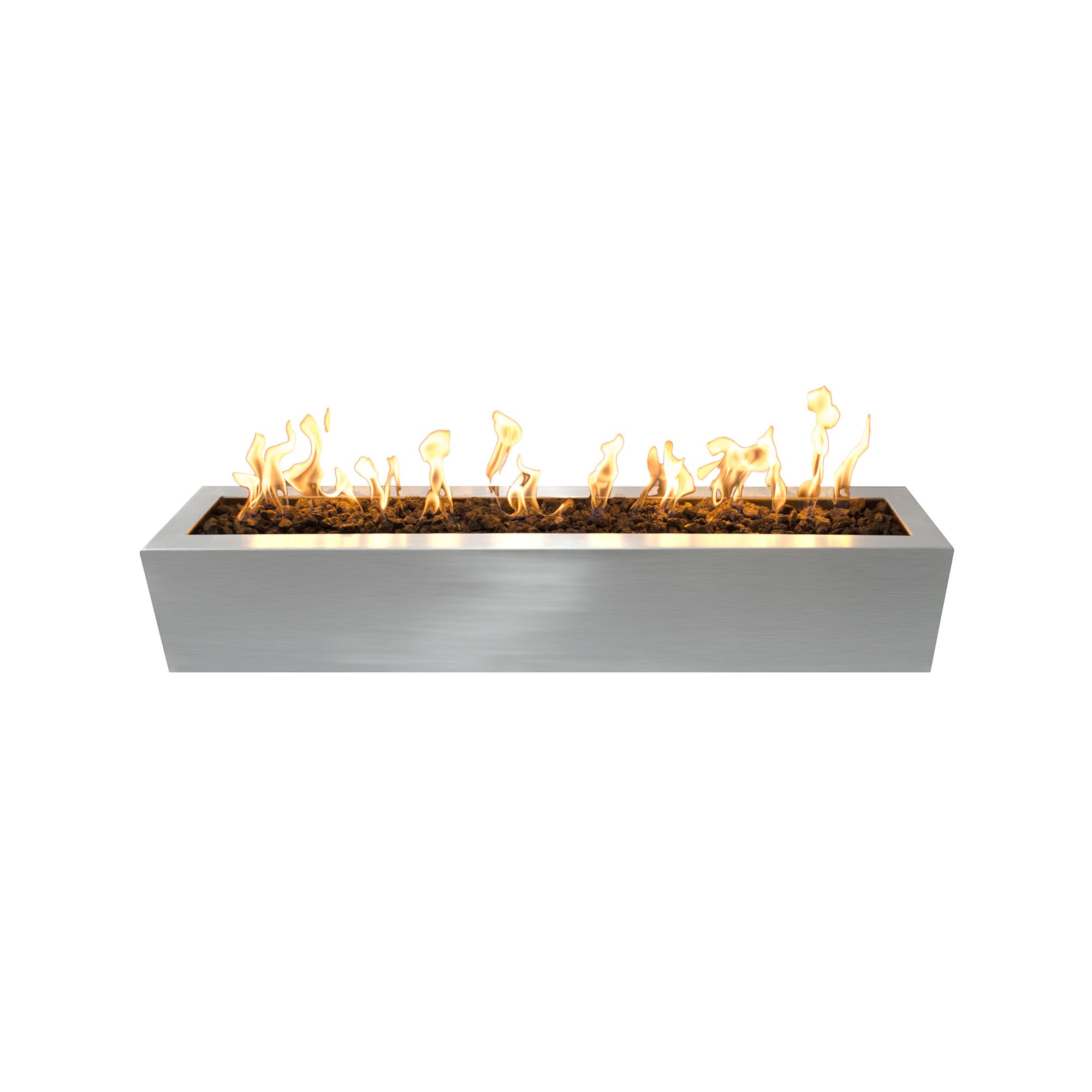 The Outdoor Plus - EAVES FIRE PIT – STAINLESS STEEL - OPT-LBTSS