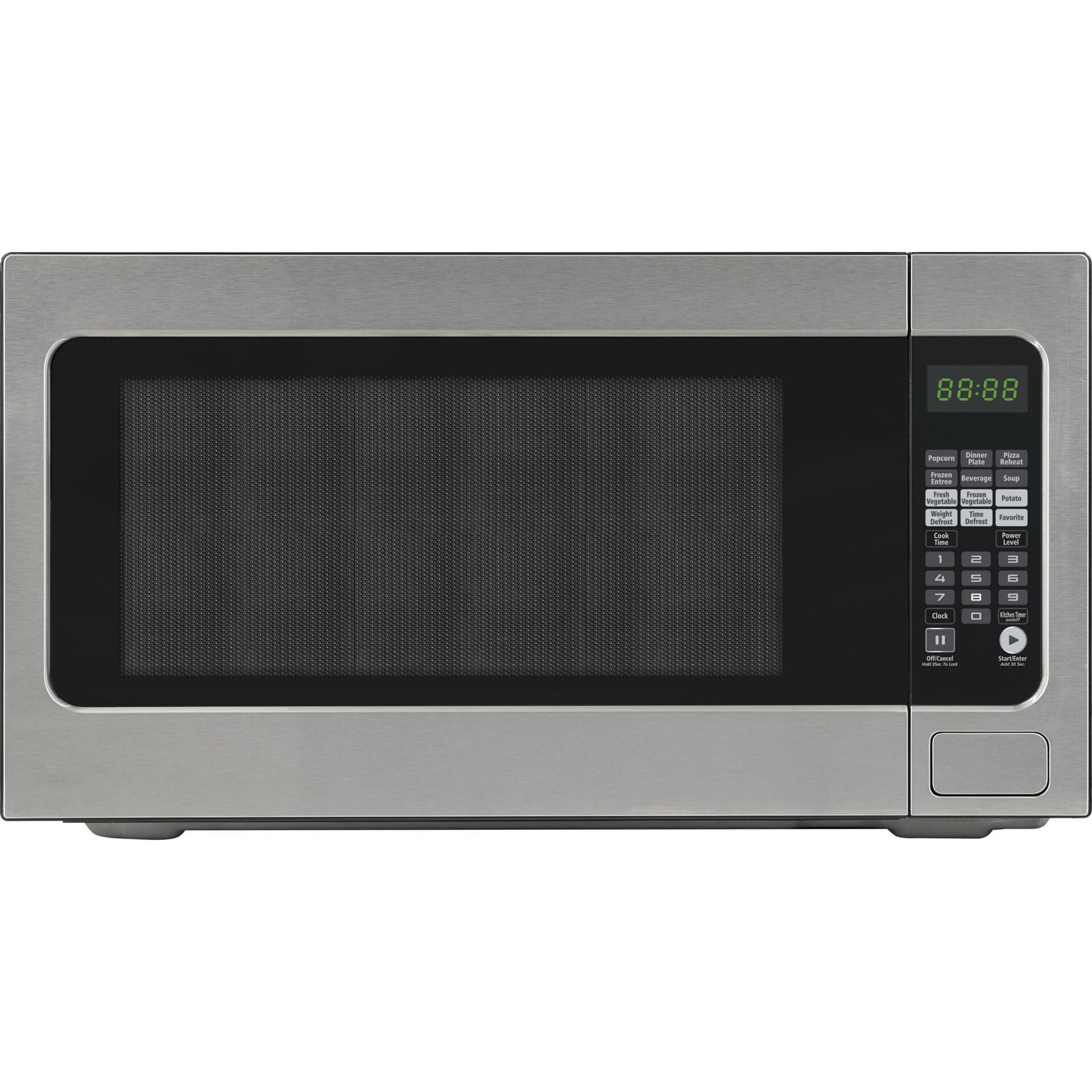 Forte 2 Piece Kitchen Appliances Package with F2422MV5SS 24" Countertop Microwave and F27MVTKSS 27" Built-In Trim Kit in Stainless Steel -  1473738