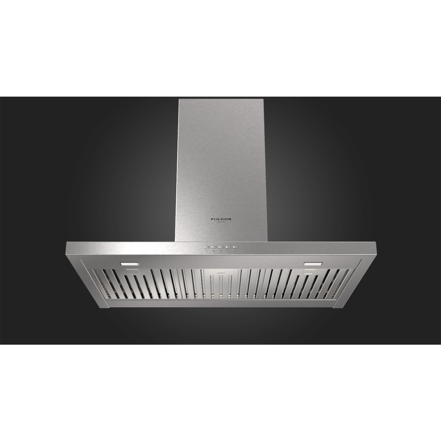 Fulgor Milano 30" Chimney Wall Mount Range Hood with 4-Speeds, Stainless Steel - F4CW30S1