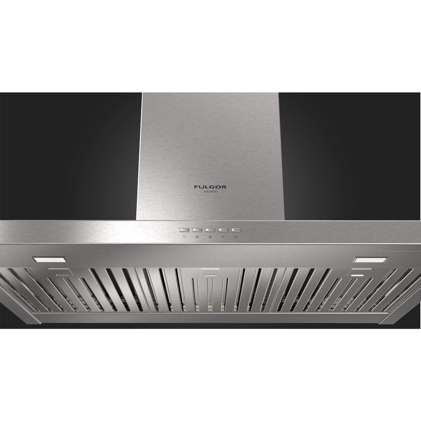 Fulgor Milano 30" Chimney Wall Mount Range Hood with 4-Speeds, Stainless Steel - F4CW30S1