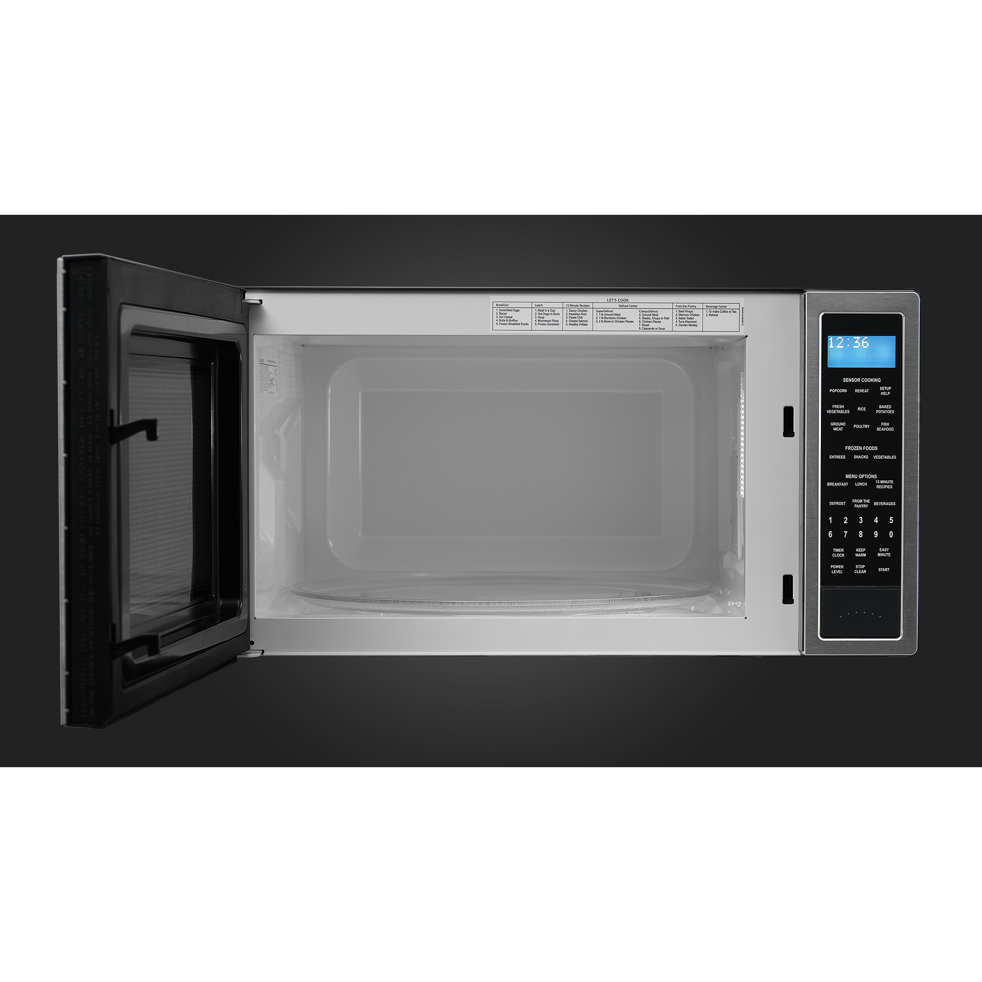 Fulgor Milano 24" Countertop Microwave Oven with 2.0 Cu. Ft. Capacity, Stainless Steel - F4MWO24S1