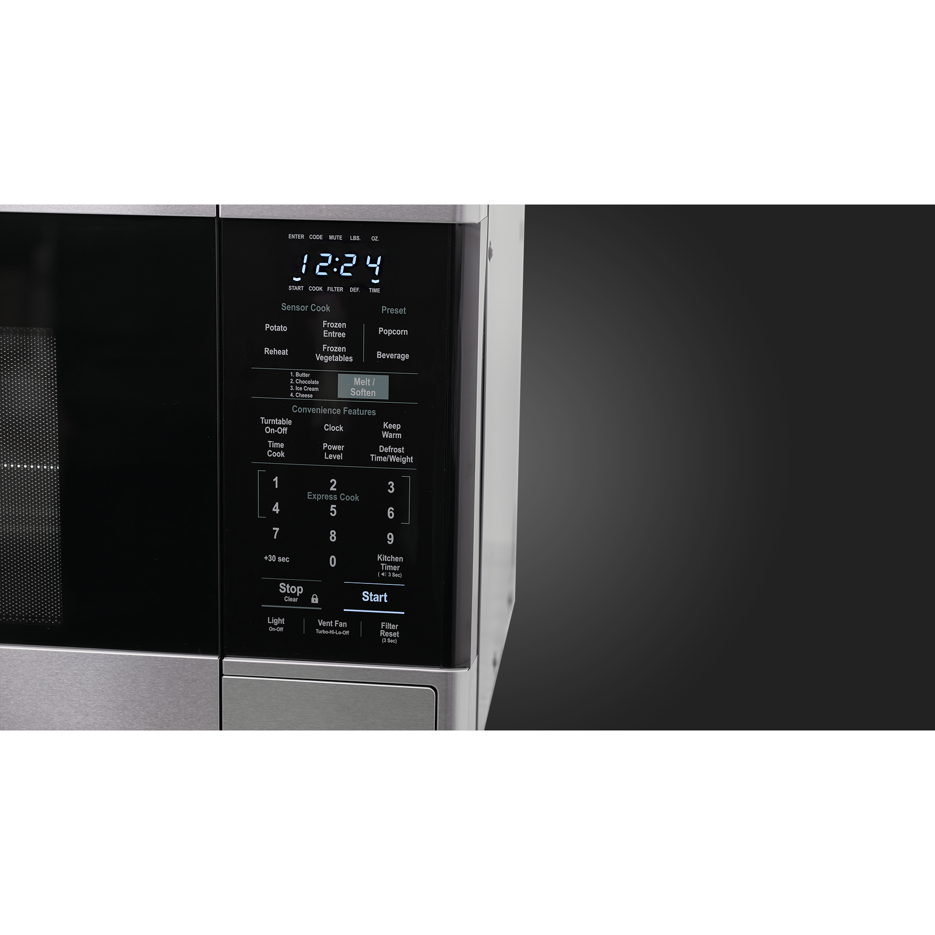 Fulgor Milano 30" Over-the-Range Microwave Oven with 1.8 Cu. Ft. Capacity, Stainless Steel - F4OTR30S1
