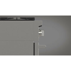 Fulgor Milano 30" Pro-Style Dual Fuel Range with 4 Sealed Burners,  4.4 Cu. Ft. Capacity w/  Stainless Steel - F4PDF304S1