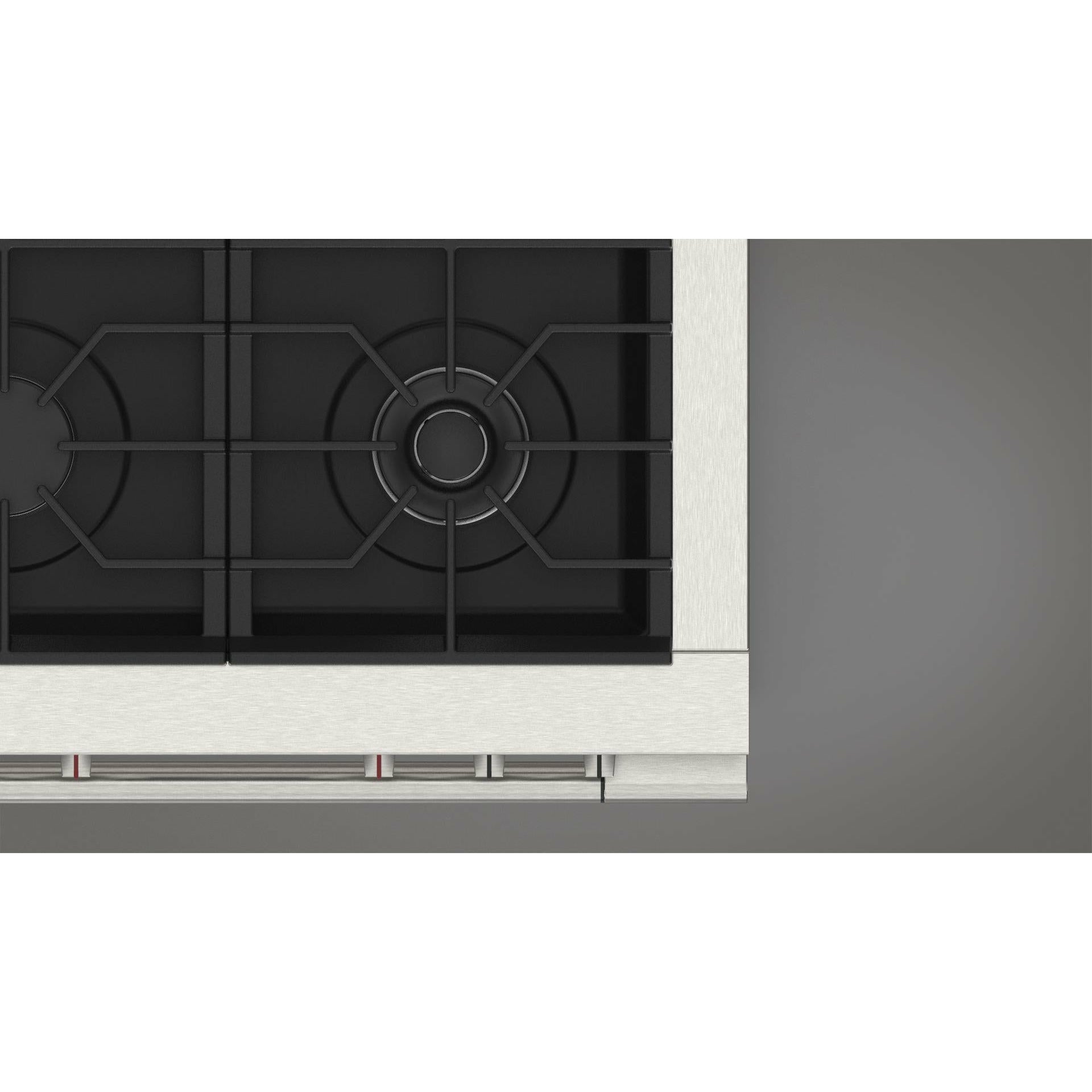 Fulgor Milano 30" Pro-Style Dual Fuel Range with 4 Sealed Burners,  4.4 Cu. Ft. Capacity w/  Stainless Steel - F4PDF304S1