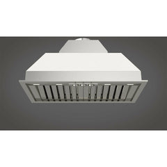 Fulgor Milano 34" Pro Insert Hood with 1000 CFM LED Lighting, Stainless Steel - F6BP34DS1