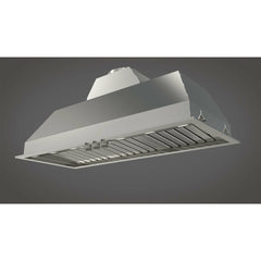 Fulgor Milano 48" Under Cabinet Range Hood with 4 + 4-Speed/1000 CFM Blower, Stainless Steel - F6BP46DS1