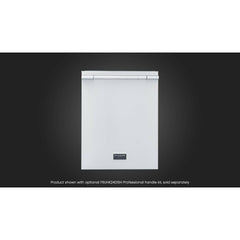 Fulgor Milano Package - 36" Dual Fuel Range, 36" French Door Refrigerator, 24" Built-In Dishwasher and 36" Wall Range Hood