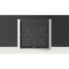 Fulgor Milano 30" Gas Rangetop with 4 Sealed Dual Flame 18,000 BTU Burners,  Stainless Steel - F6GRT304S1