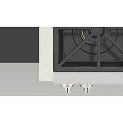 Fulgor Milano 30" Gas Rangetop with 4 Sealed Dual Flame 18,000 BTU Burners,  Stainless Steel - F6GRT304S1