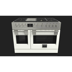 Fulgor Milano 48" Freestanding Professional All Gas Range with 6 Dual Flame Sealed Burners, Stainless Steel - F6PGR486GS2