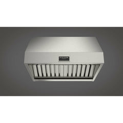 Fulgor Milano 30" Professional Wall Mount Hood with 600 CFM Internal Blower, Stainless Steel - F6PH30S1