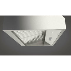 Fulgor Milano 36" Professional Wall Mount Hood with 600 CFM Internal Blower, Stainless Steel - F6PH36S1