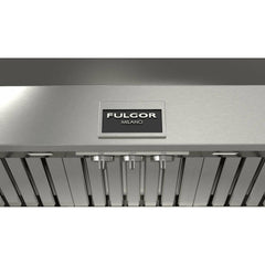 Fulgor Milano 48" Professional Wall Range Hood with Baffle Filters, Stainless Steel - F6PH48DS1