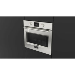 Fulgor Milano Package 30" Electric Wall Oven, 36" French Door Refrigerator, 36" Gas Rangetop, 36" Wall Mount Hood and 24" Built-In Dishwasher