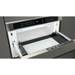 Fulgor Milano 24" Built-In Drawer Microwave Oven with 1.2 Cu. Ft. Capacity, Stainless Steel - F7DMW24S2